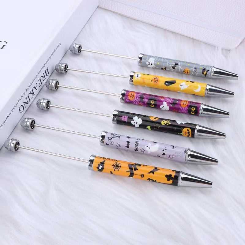 Wholesale Halloween Prints DIY Beadable Pens